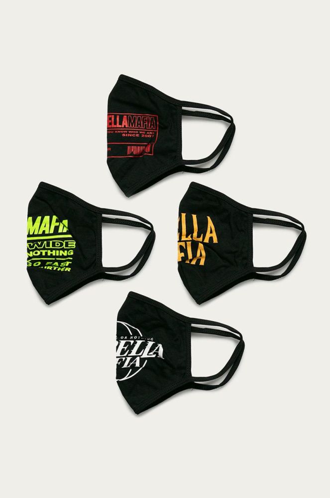 LaBellaMafia - Захисна маска (4-pack) колір чорний