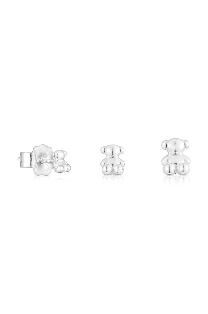 Срібні сережки Tous 3-pack колір срібний (3235289)