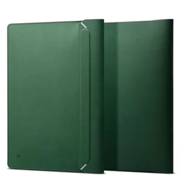 Чохол-папка Spigen Valentinus Jeju Green для MacBook Pro 16” M5 | M4 | M3 | M2 | M1 (2021-2026) (AFA06426)