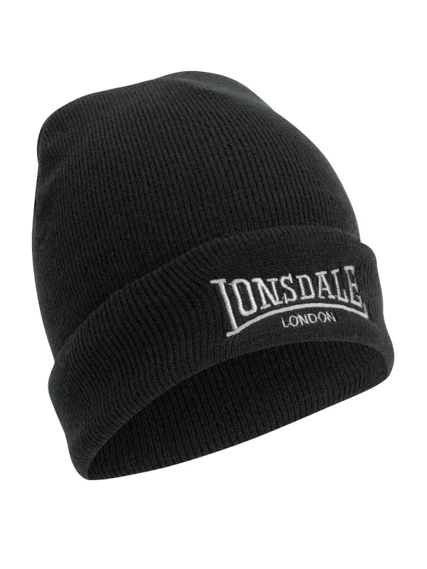 Lonsdale DUNDEE Шапка колір чорний фото 3