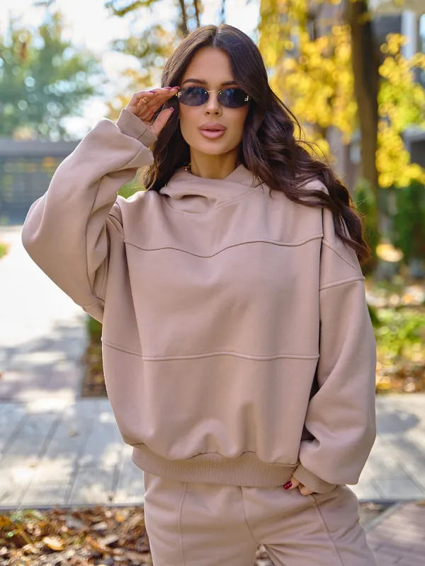 Бавовняний Жіночий Повсякденний костюм ISSA Plus фото 3