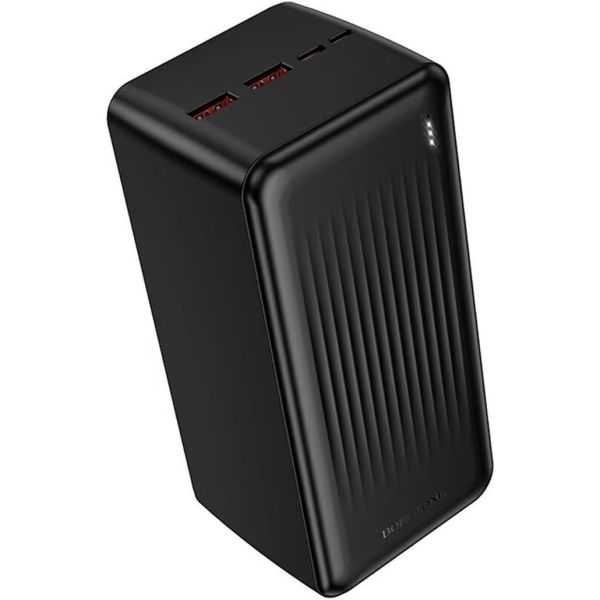 Зовнішній акумулятор Borofone BJ80C Clever 50000mAh 22.5W Black