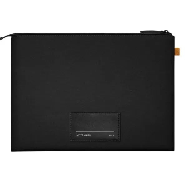Чохол-папка Native Union W.F.A Stow Lite Sleeve Case Black для MacBook Pro 13” (M1 | M2) | MacBook Air 13” M1 (STOW-LT-MBS-BLK-13) фото 2