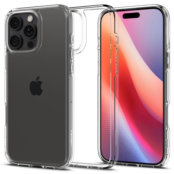 Чохол Spigen Crystal Hybrid Crystal Clear для iPhone 16 Pro (ACS08161)