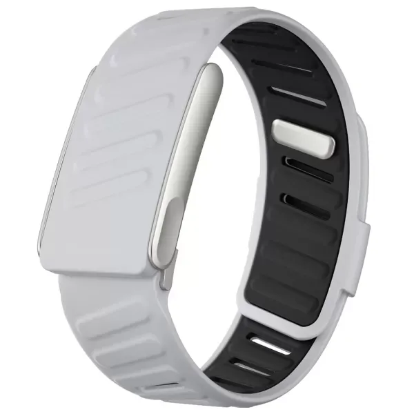 Силіконовий ремінець CasePro SportFlex Band Light Gray/Black для WHOOP 5.0 One | Peak