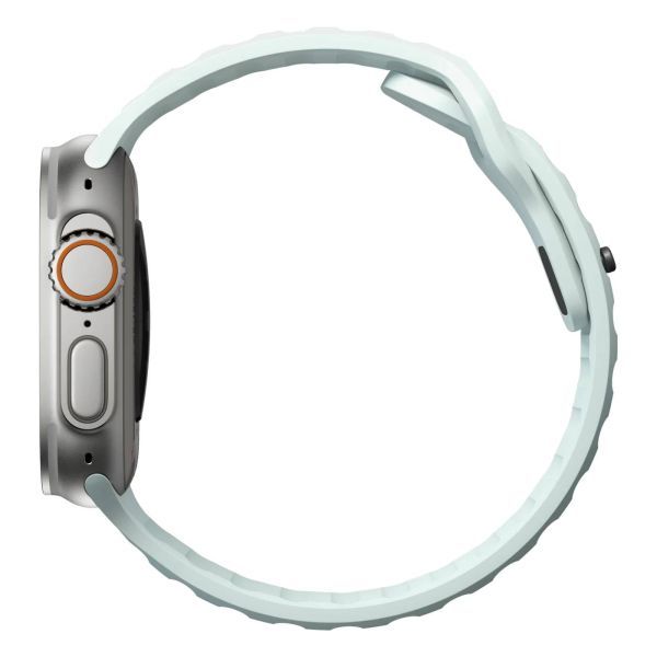 Спортивний ремінець, що світиться в темряві Nomad Sport Band Icy Blue Glow для Apple Watch 49мм | 46мм | 45мм | 44мм (NM01123385) фото 3