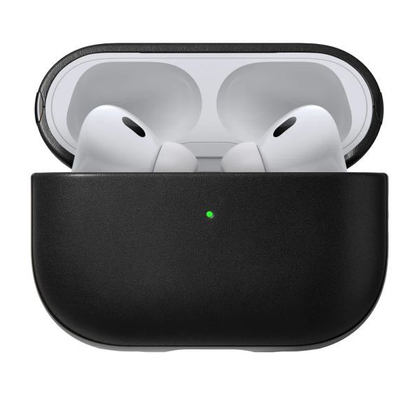 Шкіряний чохол Nomad Modern Leather Case Black для Airpods Pro (2 покоління) (NM01806585)