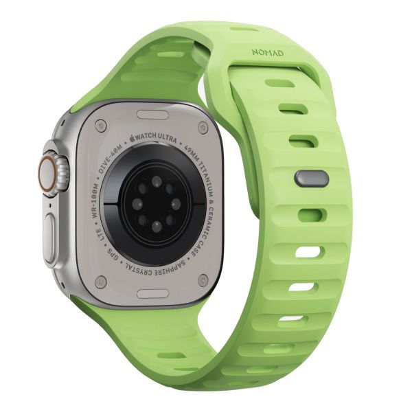 Силіконовий ремінець, що світиться в темряві Nomad Sport Band Glow 2.0 для Apple Watch 49мм | 46мм | 45мм | 44мм (Limited Edition) (NM01580085) фото 2