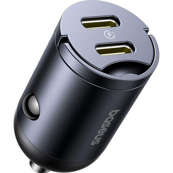Автомобільний зарядний пристрій Baseus Tiny Star Mini 30W Black (C00035001121-03)