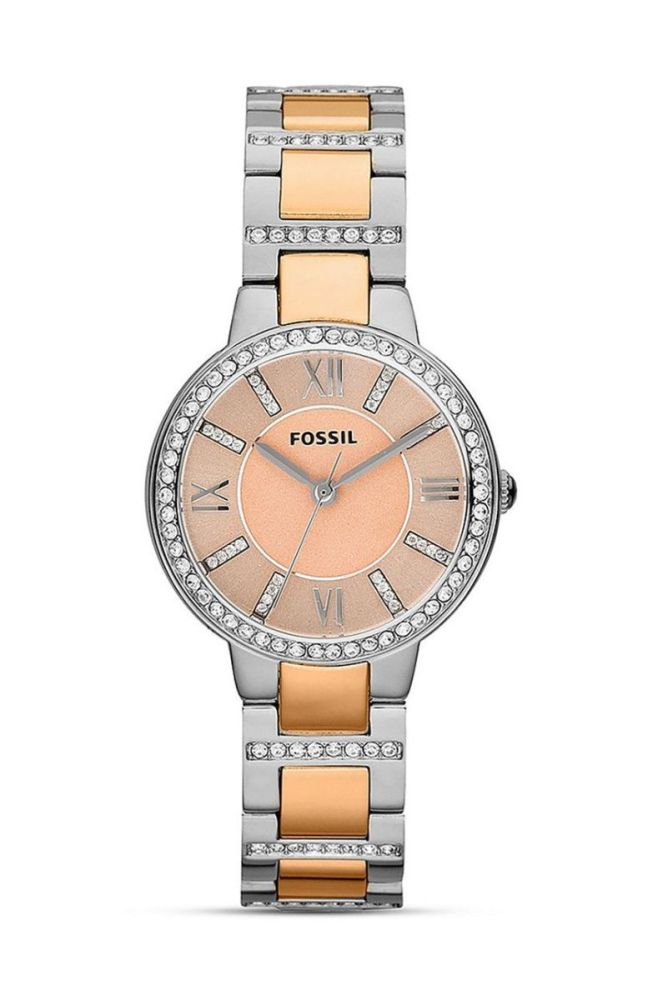 Fossil - Годинник ES3405 колір срібний фото 4