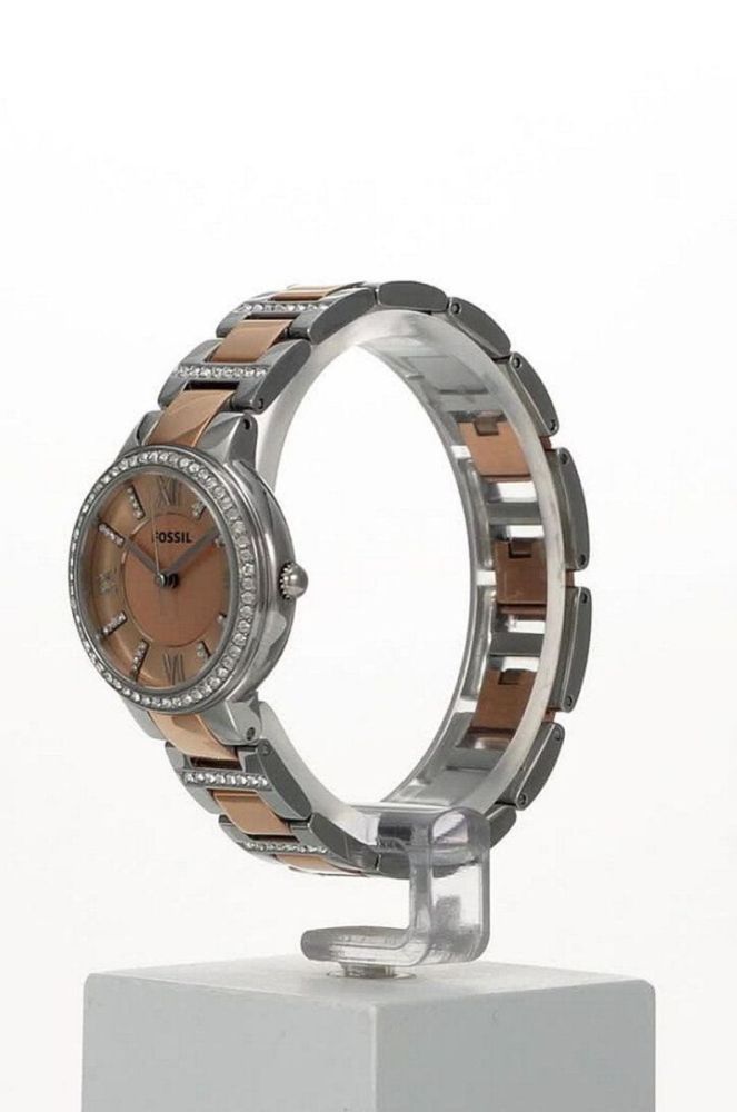 Fossil - Годинник ES3405 колір срібний фото 7