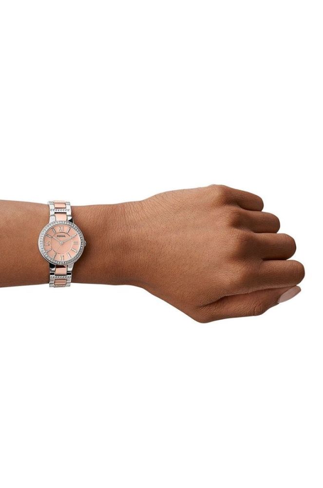 Fossil - Годинник ES3405 колір срібний фото 8