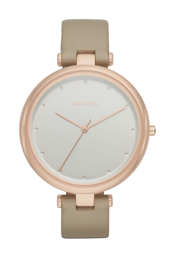 Skagen - Годинник SKW2484 колір бежевий