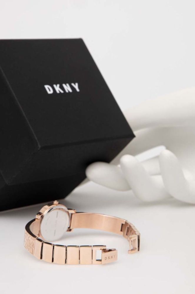 Dkny - Годинник NY2884 колір рожевий фото 2