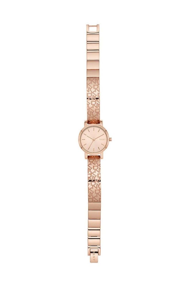 Dkny - Годинник NY2884 колір рожевий фото 4