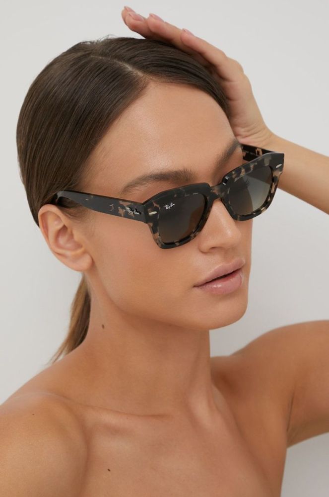 Окуляри Ray-Ban колір чорний (1817343) фото 4
