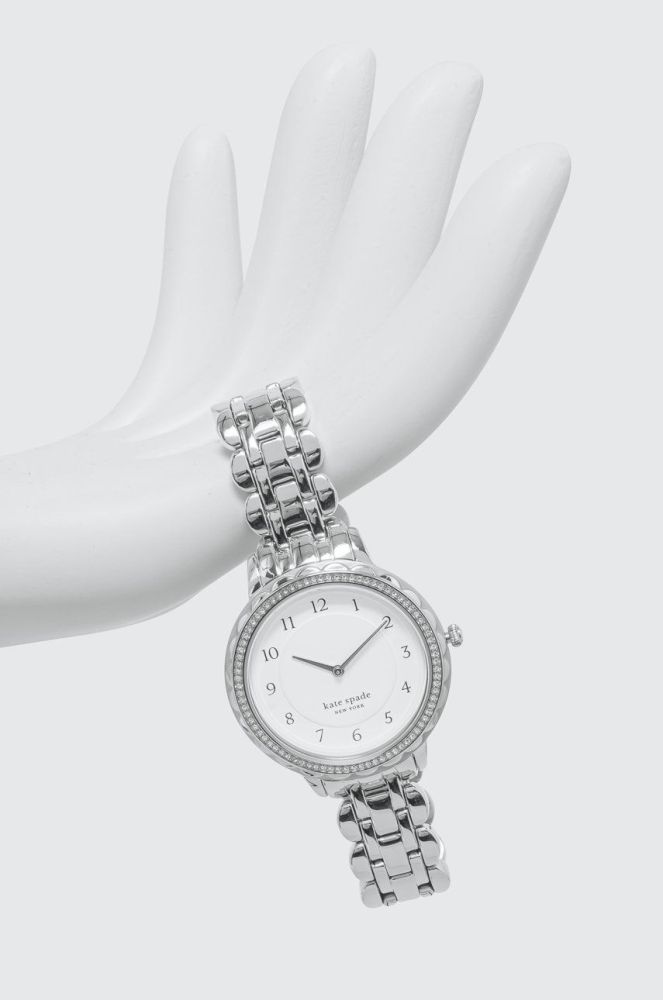 Годинник Kate Spade жіночий колір срібний (1471990)