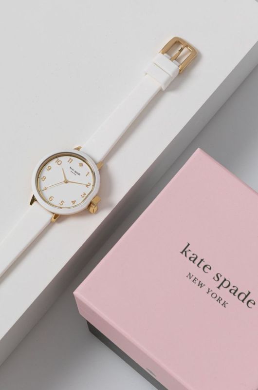 Годинник Kate Spade жіночий колір білий фото 2