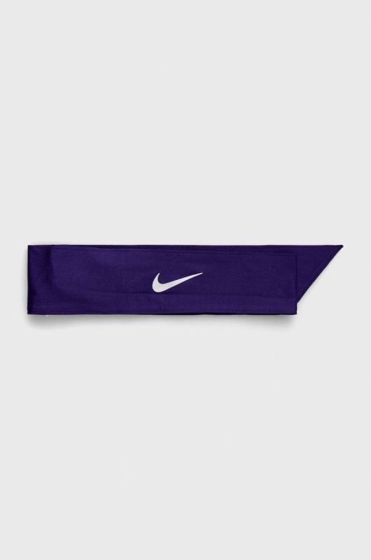 Пов'язка Nike колір фіолетовий фото 2