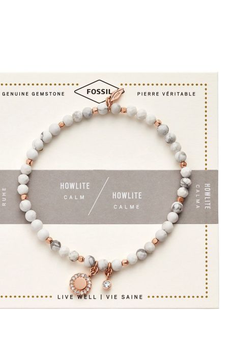Fossil - Браслет колір білий (1703326)