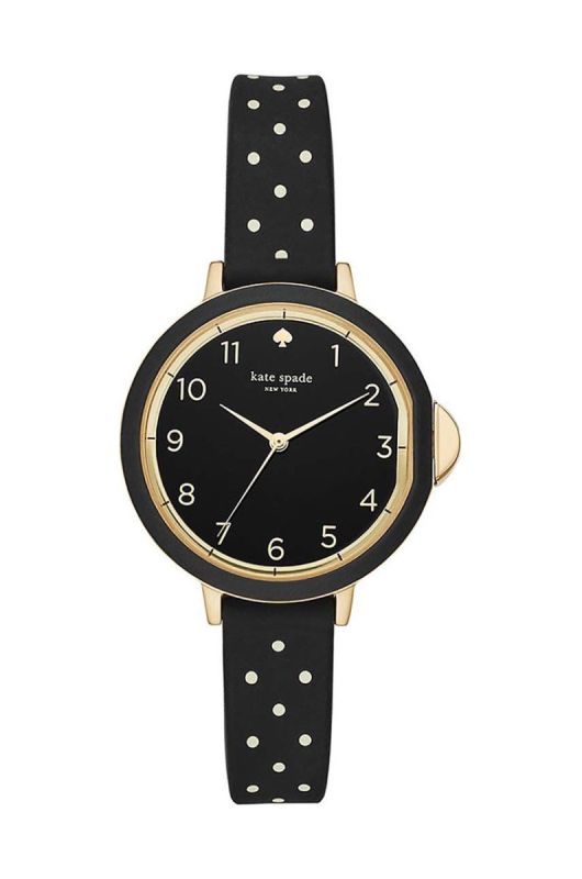 Годинник Kate Spade жіночий колір чорний (1763396)