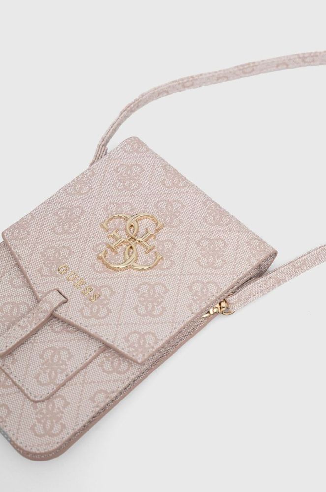 Guess - Чохол на телефон колір рожевий фото 3