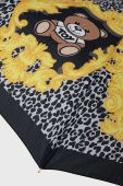 Парасоля Moschino колір чорний (1985211)