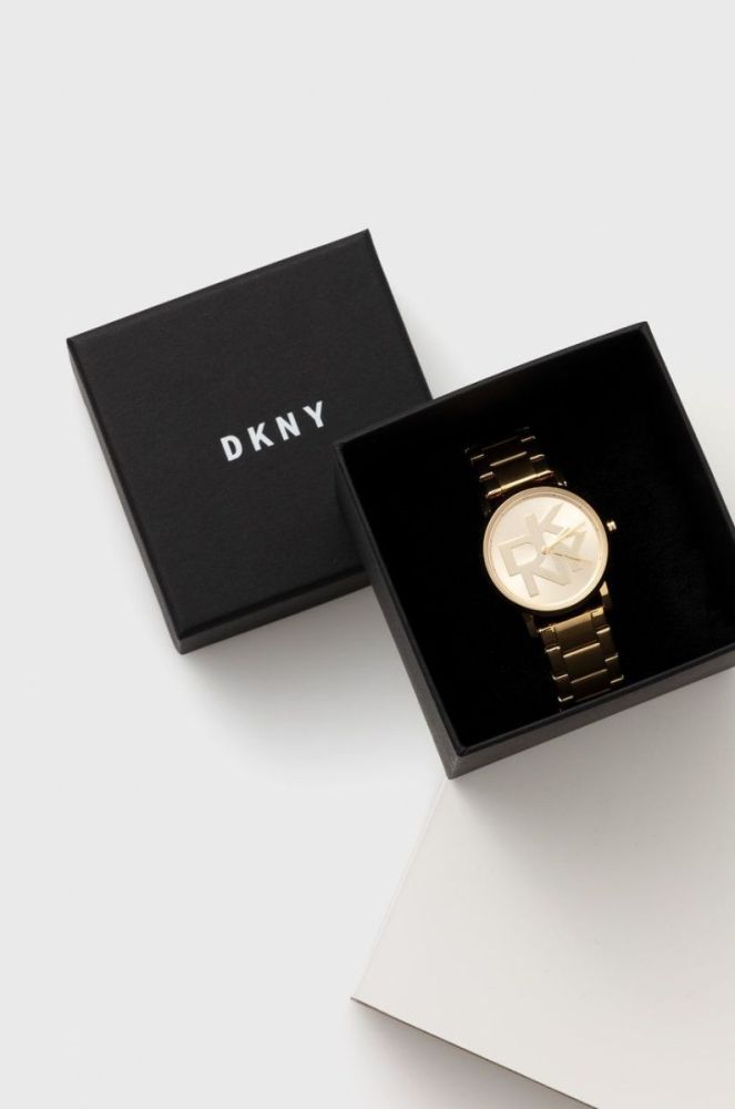 Годинник Dkny NY2947 жіночий колір золотий фото 3