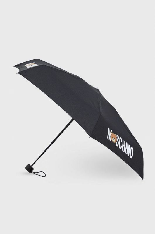 Парасоля Moschino колір чорний (2499275)