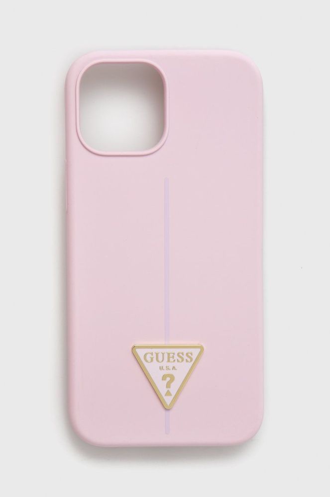 Чохол на телефон Guess Iphone 13 Mini 5,4 колір рожевий (2458035)