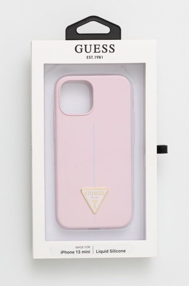 Чохол на телефон Guess Iphone 13 Mini 5,4 колір рожевий (2458035) фото 3