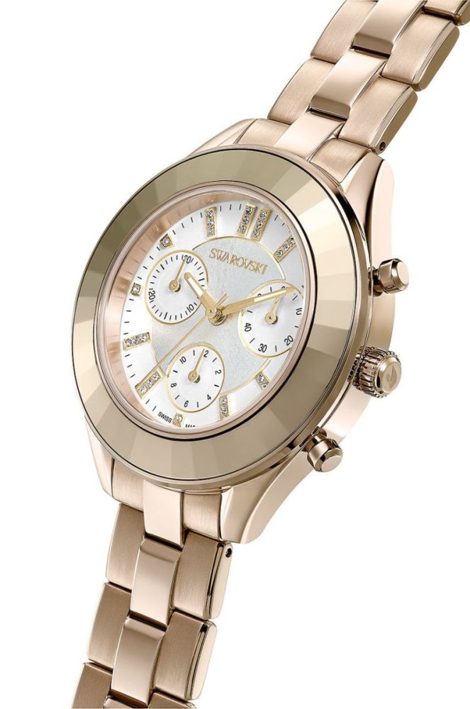 Годинник Swarovski 5610517 Octea Lux Sport жіночий колір золотий фото 3
