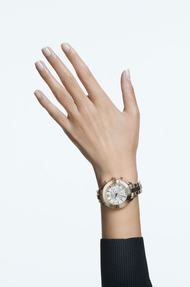 Годинник Swarovski 5610517 Octea Lux Sport жіночий колір золотий фото 5
