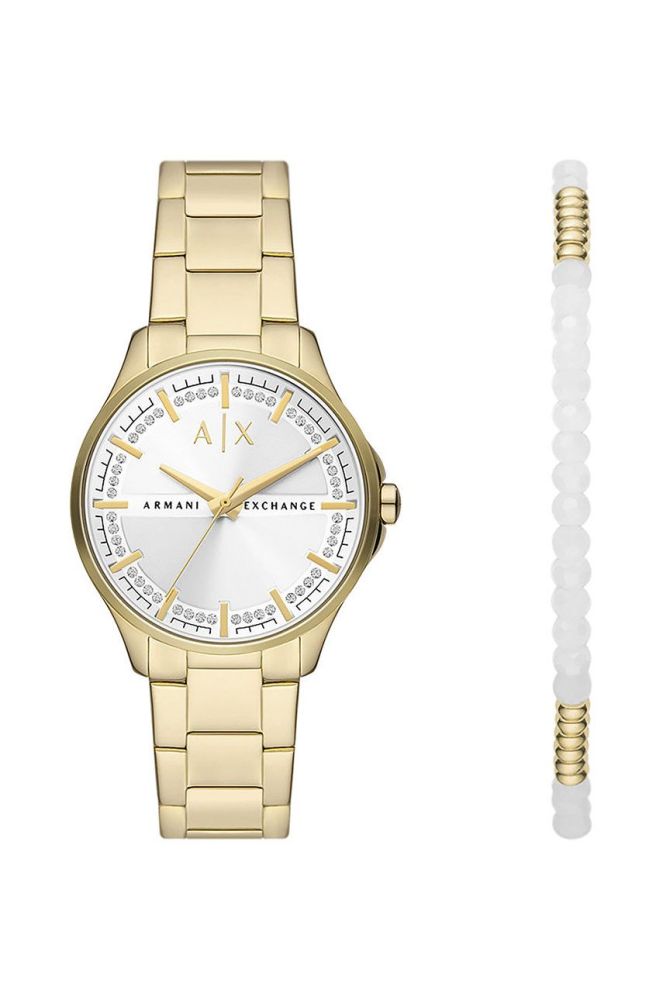 Годинник Armani Exchange жіночий колір золотий (2760909)