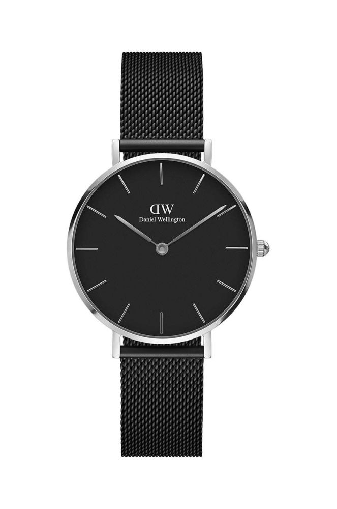 Годинник Daniel Wellington Petite 32 Ashfield жіночий колір срібний