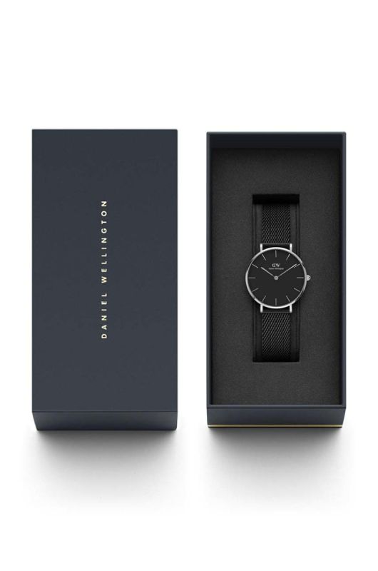 Годинник Daniel Wellington Petite 32 Ashfield жіночий колір срібний фото 2