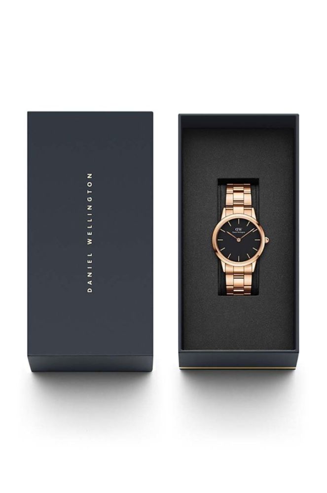 Годинник Daniel Wellington Iconic Link жіночий колір рожевий фото 3