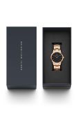 Годинник Daniel Wellington Iconic Link жіночий колір рожевий