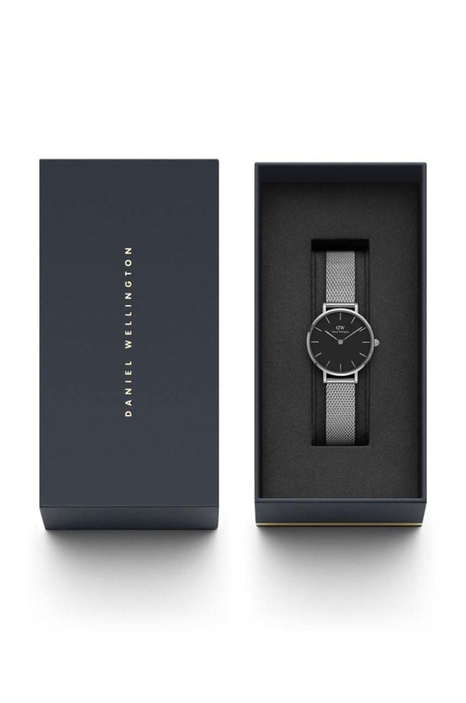 Годинник Daniel Wellington Petite 28 Sterling жіночий колір срібний (2799836) фото 2