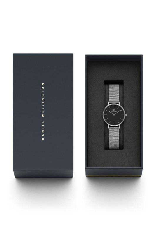 Годинник Daniel Wellington Petite 28 Sterling жіночий колір срібний (2799836) фото 2