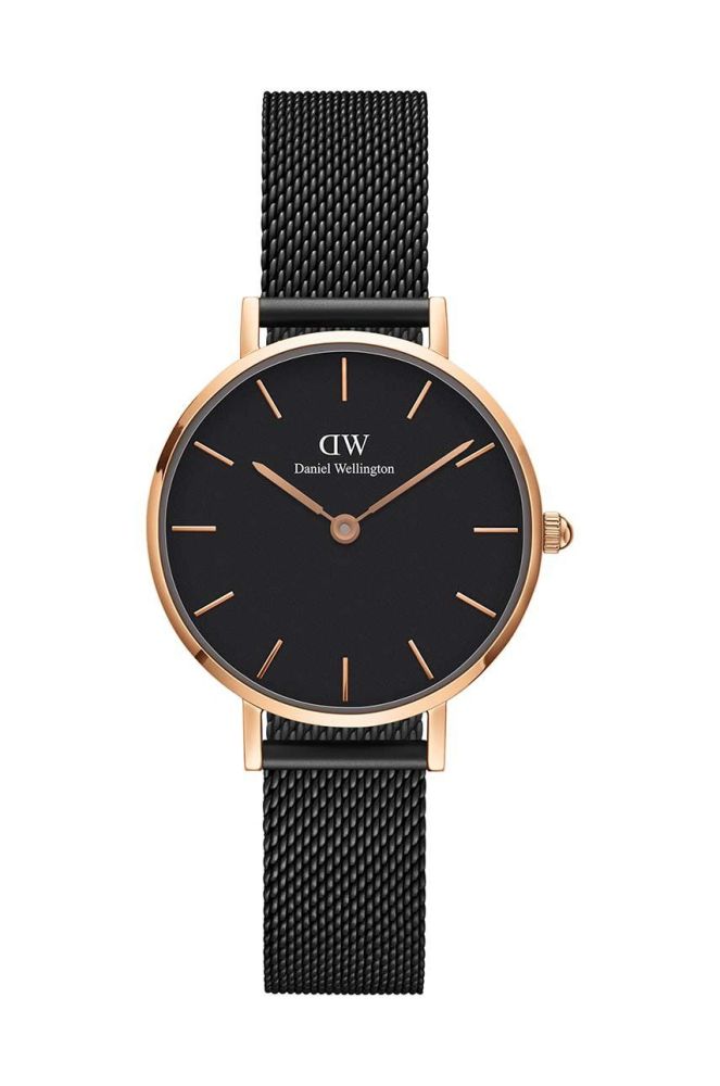 Годинник Daniel Wellington Petite 28 Ashfield жіночий колір рожевий