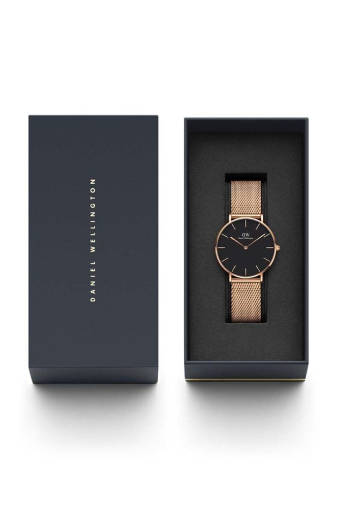 Годинник Daniel Wellington Petite 36 Melrose жіночий колір рожевий (2800185) фото 2