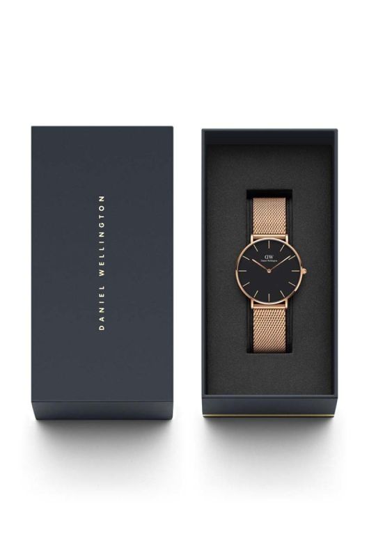 Годинник Daniel Wellington Petite 36 Melrose жіночий колір рожевий (2800185) фото 2