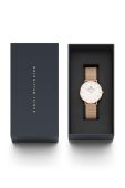 Годинник Daniel Wellington Petite 36 Melrose жіночий колір рожевий (2799683)