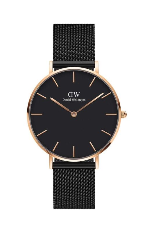Годинник Daniel Wellington Petite 36 Ashfield жіночий колір рожевий