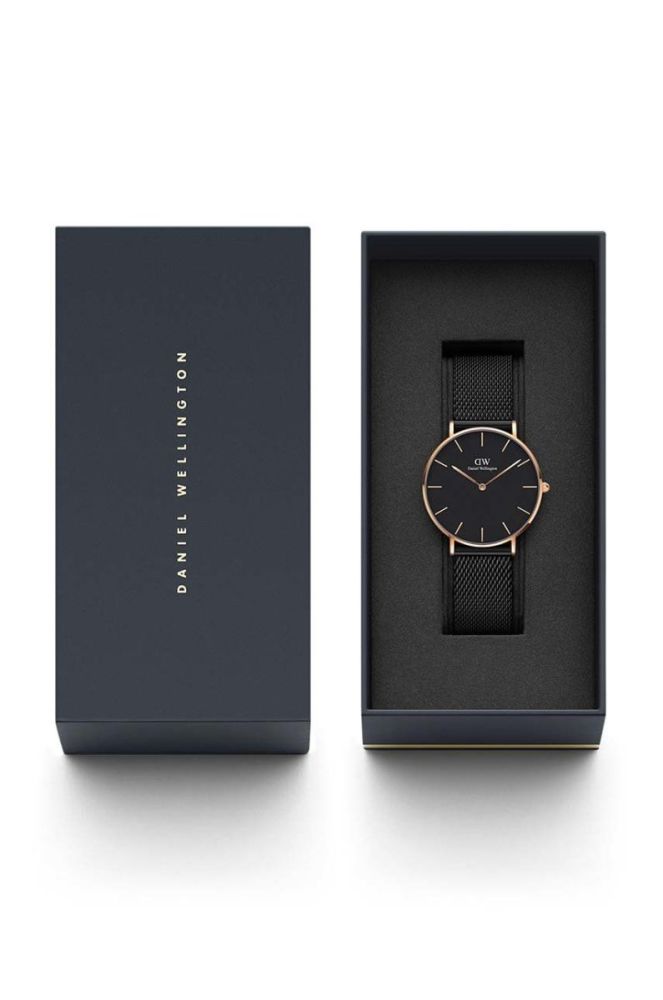 Годинник Daniel Wellington Petite 36 Ashfield жіночий колір рожевий фото 3