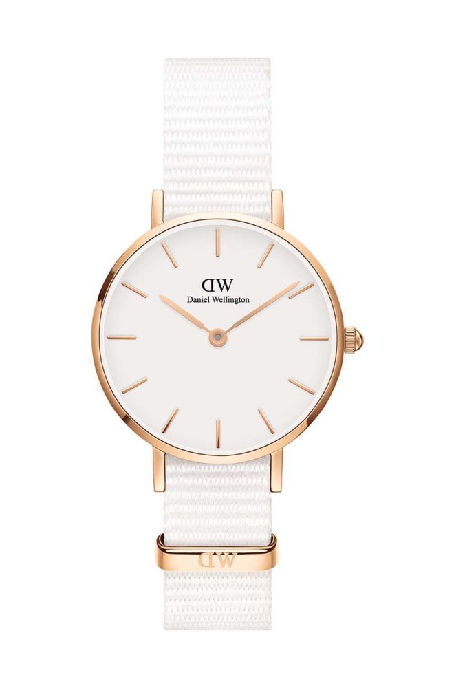 Годинник Daniel Wellington Petite 28 Dover жіночий колір рожевий