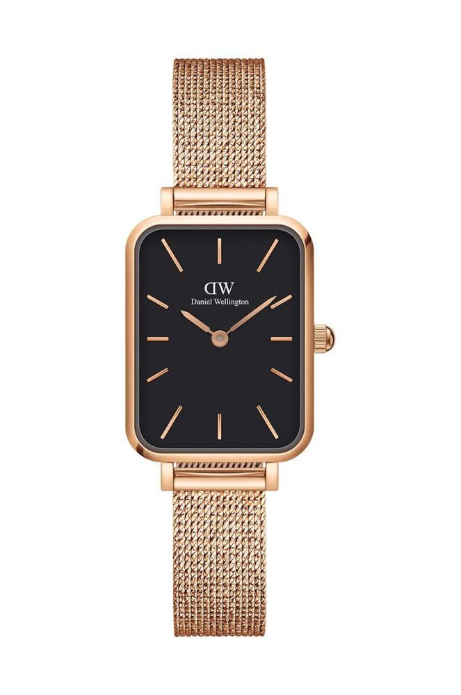 Годинник Daniel Wellington Quadro Pressed жіночий колір рожевий (2799686)