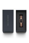 Годинник Daniel Wellington Quadro Pressed жіночий колір рожевий (2799686)