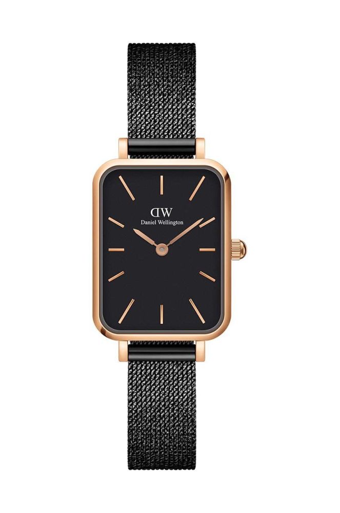 Годинник Daniel Wellington Quadro Pressed жіночий колір рожевий (2799687)